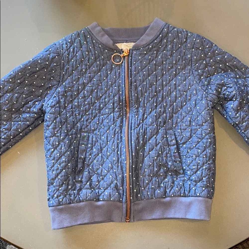 Girls Peek Quilted Jacket